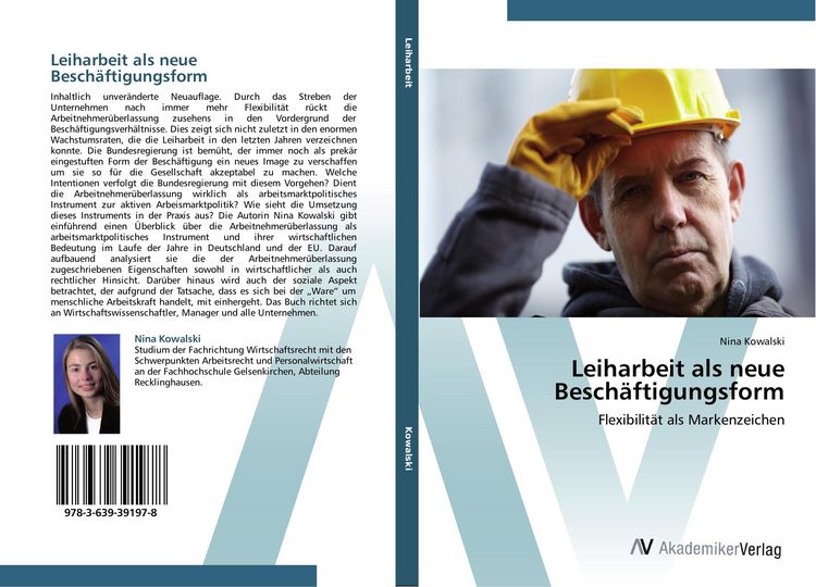 Produktbild: Leiharbeit als neue Besch&auml;ftigungsform