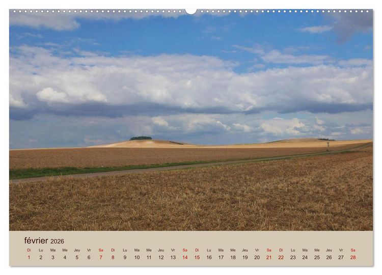 Produktbild: Paysages de l'Yonne (Calendrier mural 2026 DIN A2 vertical) calendrier de bureau