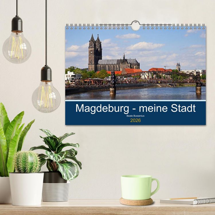 Produktbild: Magdeburg &ndash; meine Stadt (Wandkalender 2026 DIN A4 quer), CALVENDO Monatskalender