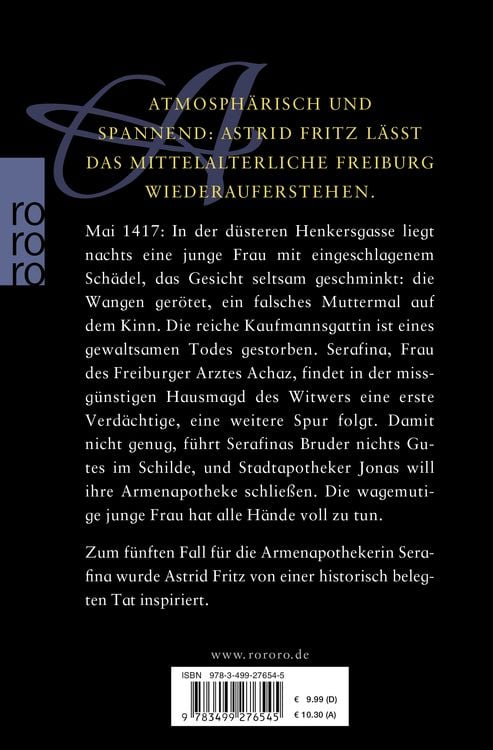 Produktbild: Die Tote in der Henkersgasse