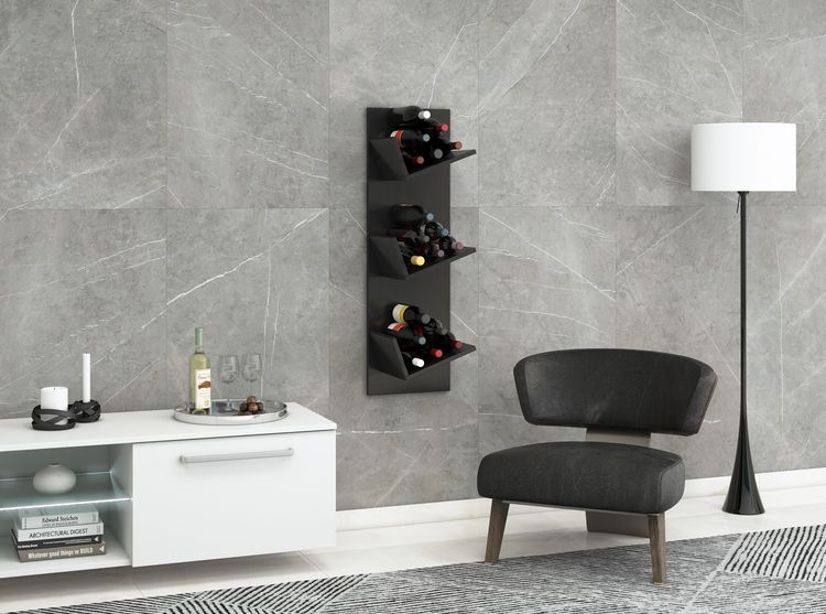 Produktbild: Holz Weinregal Wandregal Flaschen Wein Vinosi