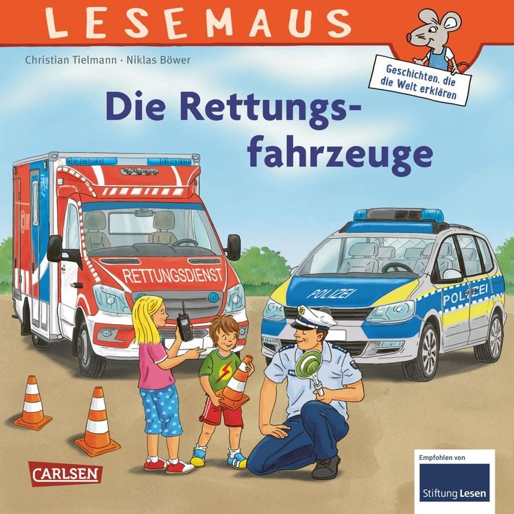 Produktbild: LESEMAUS 158: Die Rettungsfahrzeuge