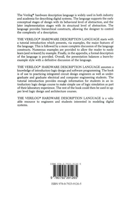 Produktbild: Veriloga (R) Hardware Description Language