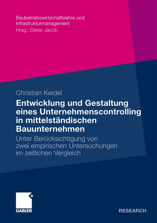 Produktbild: Entwicklung und Gestaltung eines Unternehmenscontrolling in mittelst&auml;ndischen Bauunternehmen