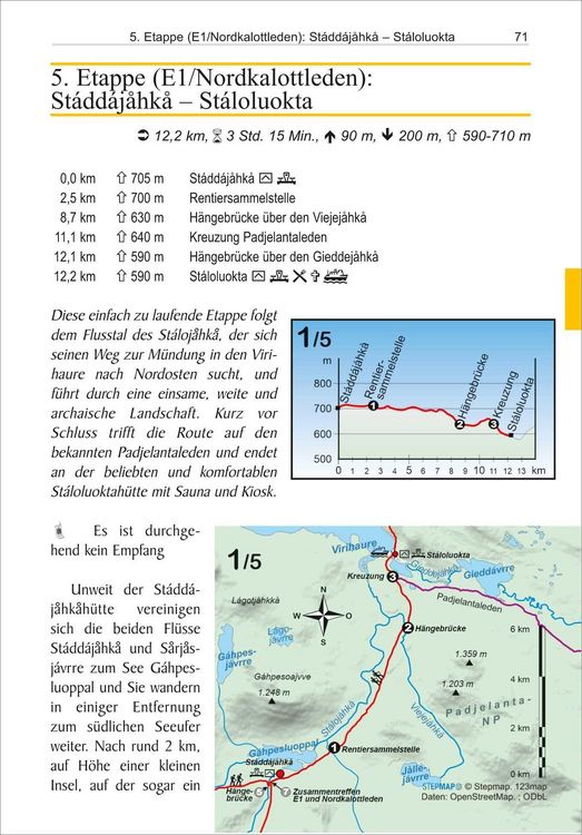 Produktbild: Nordkalottleden &uuml;ber den E1 von Kvikkjokk/Sulitjelma nach Kautokeino
