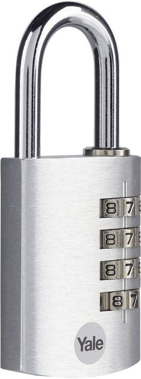 Produktbild: YALE YE3CB/38/131/1/S Vorh&auml;ngeschloss 38mm Silber Zahlenschloss