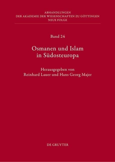 Produktbild: Osmanen und Islam in S&uuml;dosteuropa