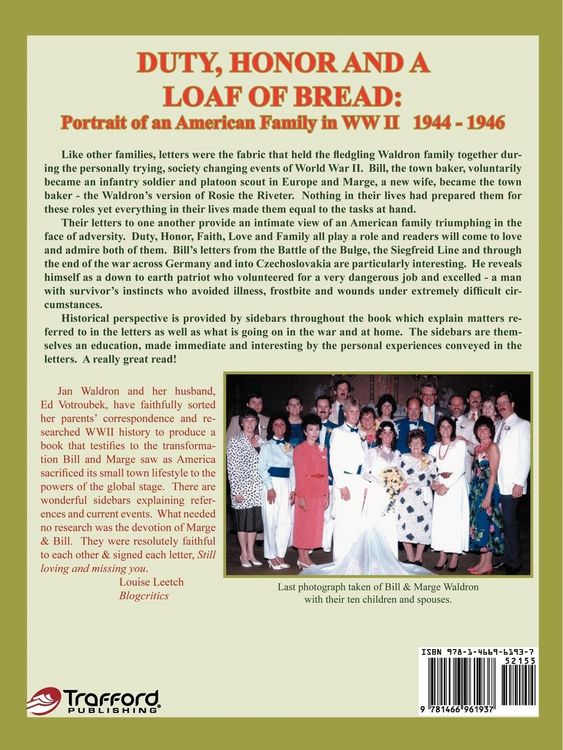Produktbild: Duty, Honor, and a Loaf of Bread