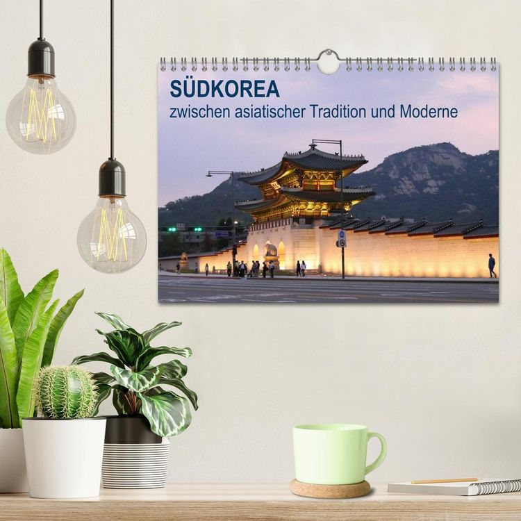 Produktbild: S&Uuml;DKOREA zwischen asiatischer Tradition und Moderne (Wandkalender 2026 DIN A4 quer), CALVENDO Monatskalender