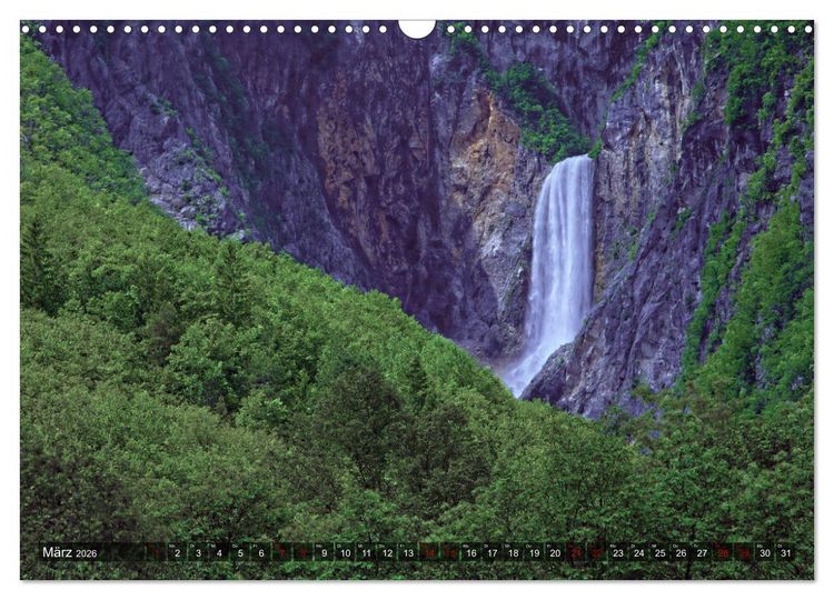 Produktbild: Slowenien - Soca Tal (Wandkalender 2026 DIN A3 quer), CALVENDO Monatskalender