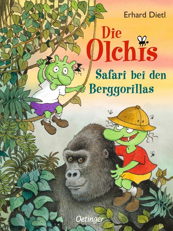 Produktbild: Safari bei den Berggorillas / Die Olchis-Kinderroman Band 8