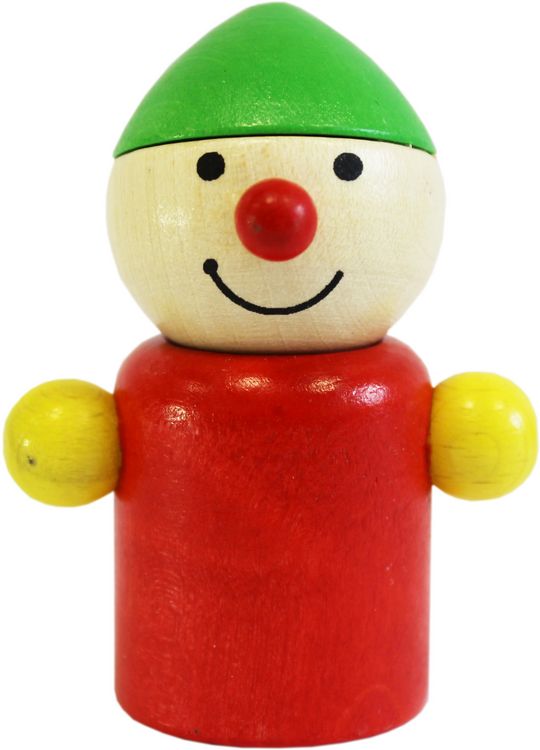 Produktbild: Pfingstweid - Wicht Ferdi rot/gr&uuml;n aus Buche, Holz
