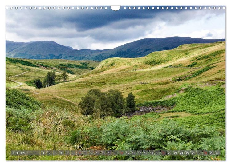 Produktbild: Schottland - Wie gemalt (Wandkalender 2026 DIN A3 quer), CALVENDO Monatskalender