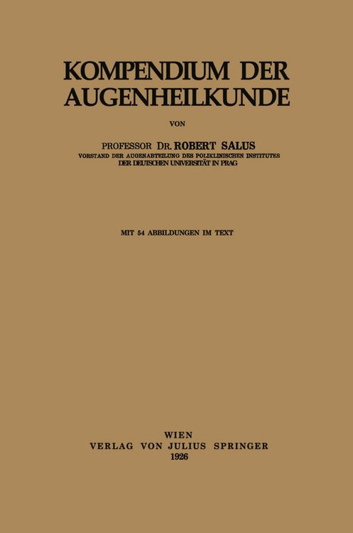 Produktbild: Kompendium der Augenheilkunde