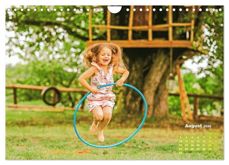 Produktbild: Hula-Hoop: Spa&szlig;, Sport und Fitness mit Hula Hoop Reifen (Wandkalender 2026 DIN A4 quer), CALVENDO Monatskalender