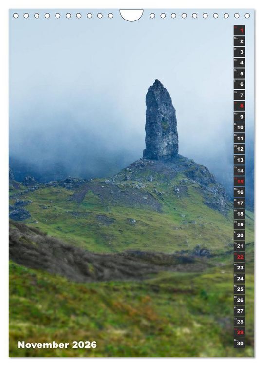 Produktbild: Schottlands vielf&auml;ltiger Westen (Wandkalender 2026 DIN A4 hoch), CALVENDO Monatskalender