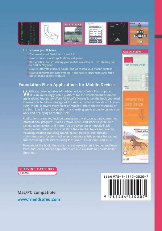 Produktbild: Foundation Flash Applications for Mobile Devices