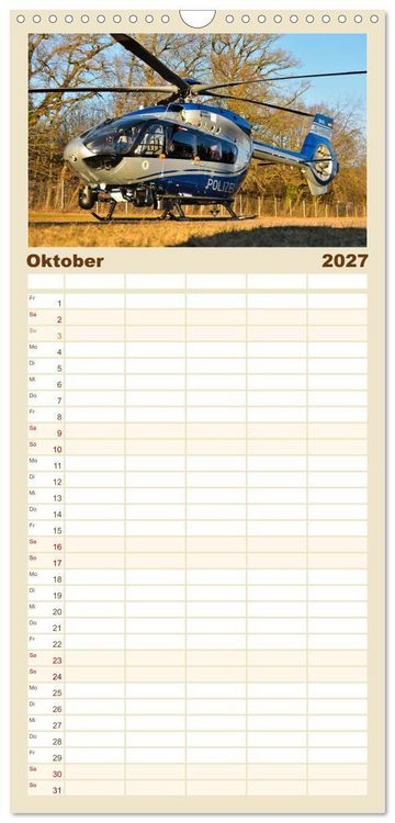 Produktbild: Familienplaner 2027 - Wo Kraft schwebt und Pr&auml;zision fliegt mit 5 Spalten (Wandkalender, 21 x 45 cm) CALVENDO