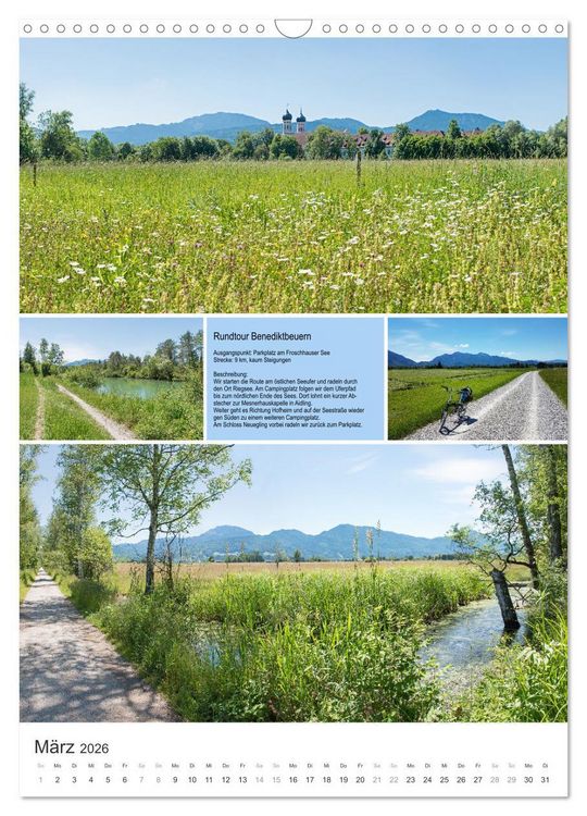 Produktbild: Radlgl&uuml;ck mit Alpenblick 2026 (Wandkalender 2026 DIN A3 hoch), CALVENDO Monatskalender