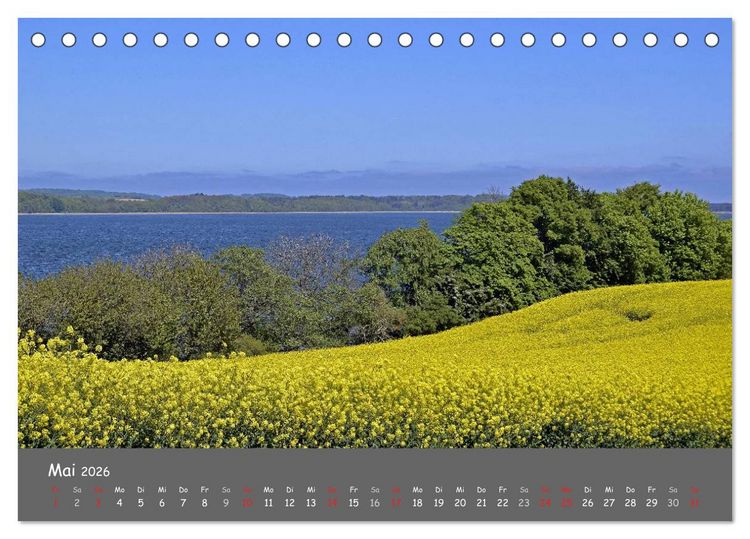 Produktbild: R&uuml;gen &ndash; Insel der Superlative (Tischkalender 2026 DIN A5 quer), CALVENDO Monatskalender