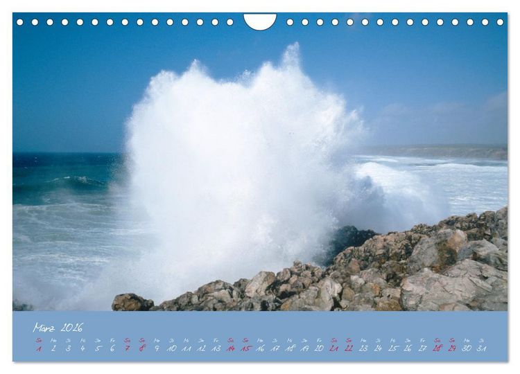 Produktbild: Brandung faszinierent und wild (Wandkalender 2026 DIN A4 quer), CALVENDO Monatskalender