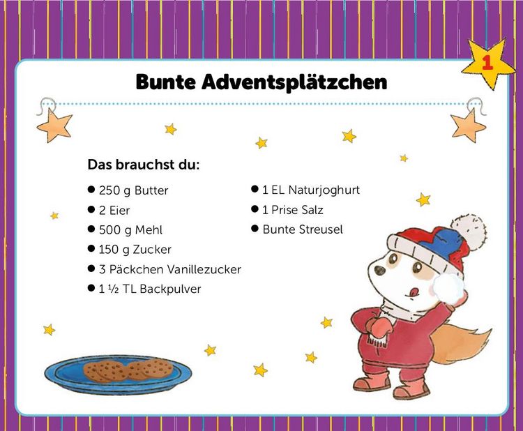 Produktbild: Bobo Siebenschl&auml;fer Adventskalender zum Aufstellen