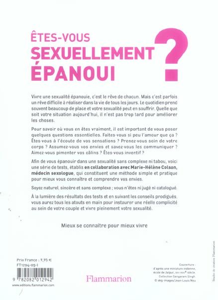 Produktbild: Etes-vous sexuellement &eacute;panoui ?