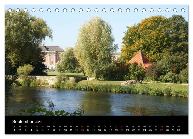 Produktbild: Potsdam Impressionen (Tischkalender 2026 DIN A5 quer), CALVENDO Monatskalender