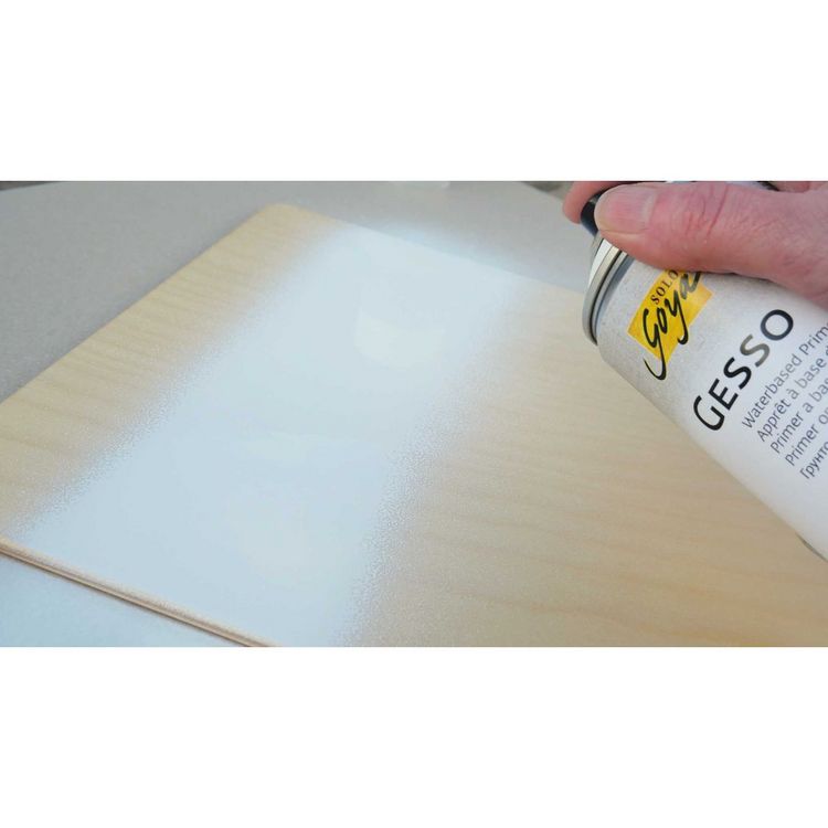 Produktbild: KREUL Gesso SOLO Goya Grundierung wei&szlig; 400ml Spr&uuml;hdose