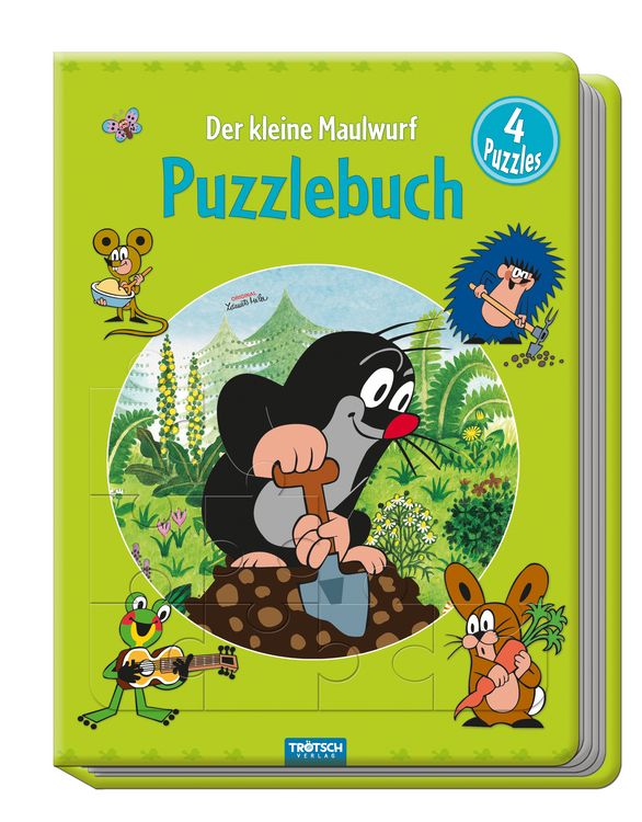 Produktbild: Tr&ouml;tsch Der kleine Maulwurf Puzzlebuch