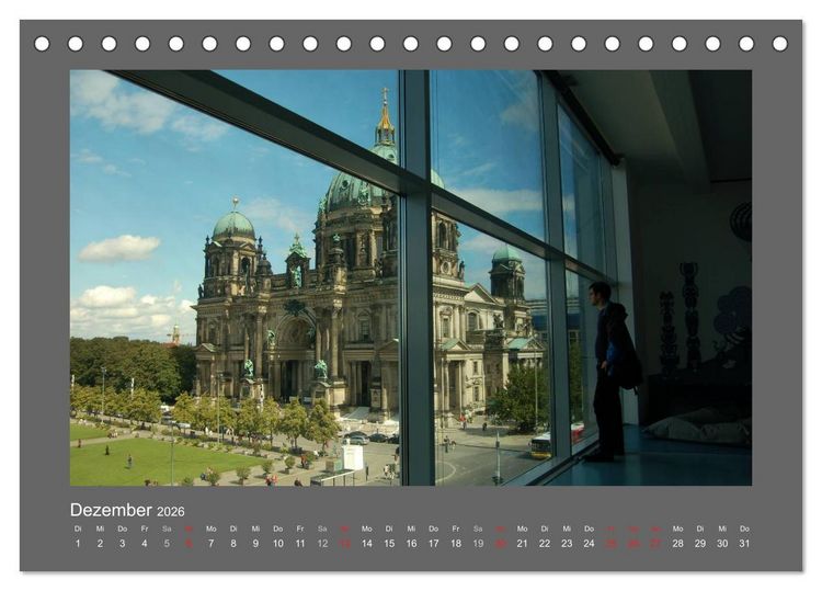 Produktbild: Kirchen in Europa (Tischkalender 2026 DIN A5 quer), CALVENDO Monatskalender