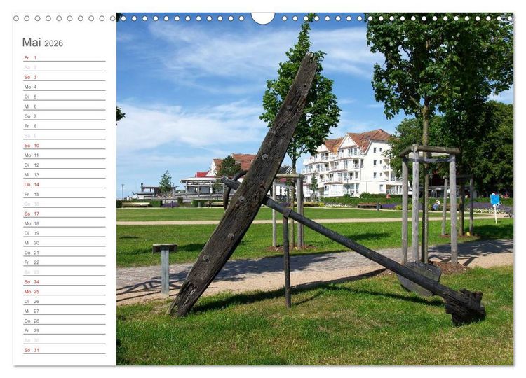 Produktbild: Laboe - Ostsee - Sommer (Wandkalender 2026 DIN A3 quer), CALVENDO Monatskalender