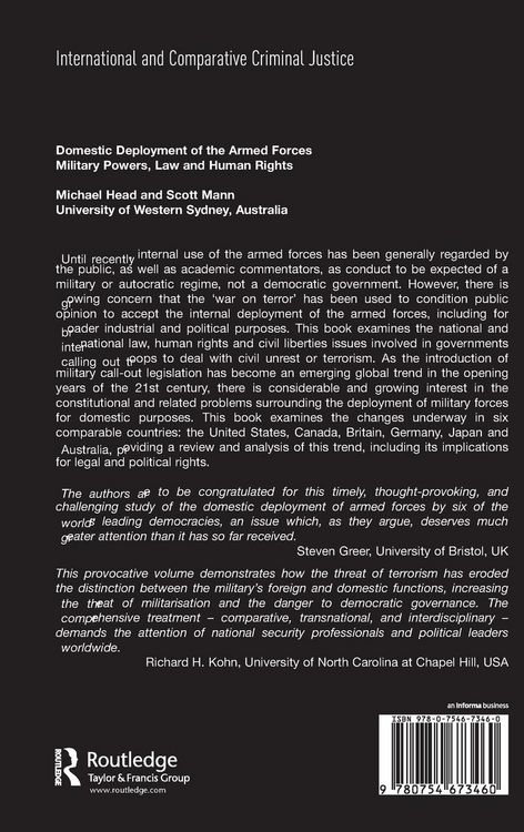 Produktbild: Domestic Deployment of the Armed Forces