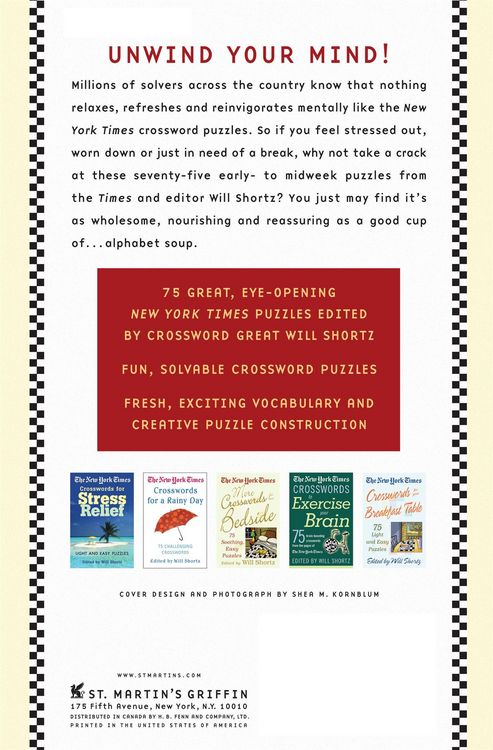 Produktbild: The New York Times Cup of Crosswords