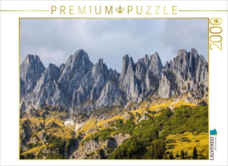 Produktbild: CALVENDO Puzzle Der Gamsleitenkopf und die Mandlw&auml;nde | 2000 Teile Lege-Gr&ouml;&szlig;e 90x67cm Foto-Puzzle f&uuml;r gl&uuml;ckliche Stunden