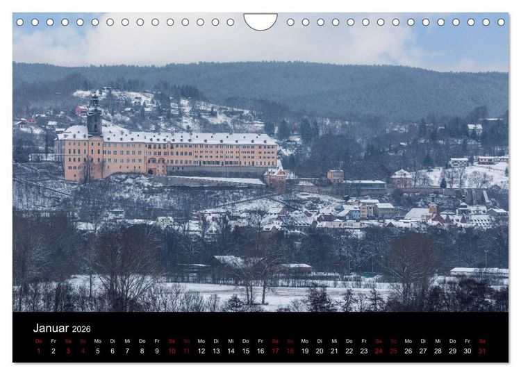 Produktbild: Rudolstadt bei Tag und Nacht (Wandkalender 2026 DIN A4 quer), CALVENDO Monatskalender