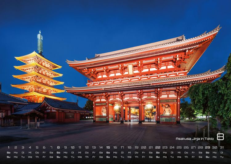 Produktbild: Japan - Im Land der aufgehenden Sonne - 2027 - Kalender DIN A2