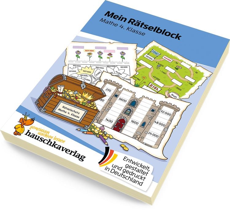 Produktbild: Mein R&auml;tselblock Mathe 4. Klasse