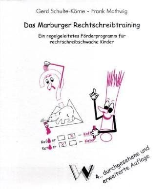 Produktbild: Das Marburger Rechtschreibtraining