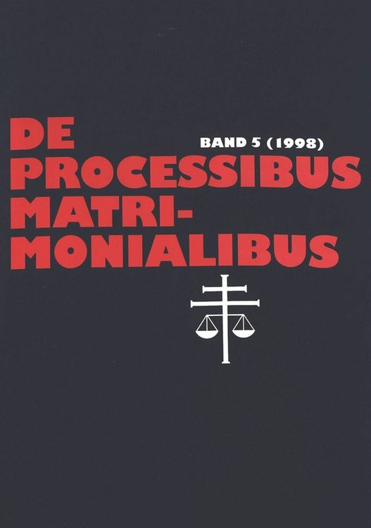 Produktbild: De processibus matrimonialibus