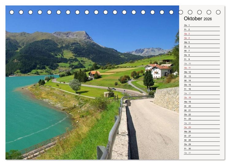 Produktbild: Italia (Tischkalender 2026 DIN A5 quer), CALVENDO Monatskalender