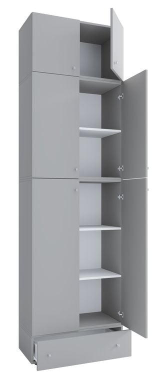 Produktbild: XXL Schuhschrank Kleiderschrank Schrank Lona 5f AS