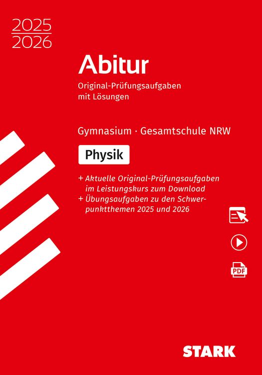 Produktbild: STARK Physik - Abitur 2025/2026 NRW - Pr&uuml;fungsvorbereitung
