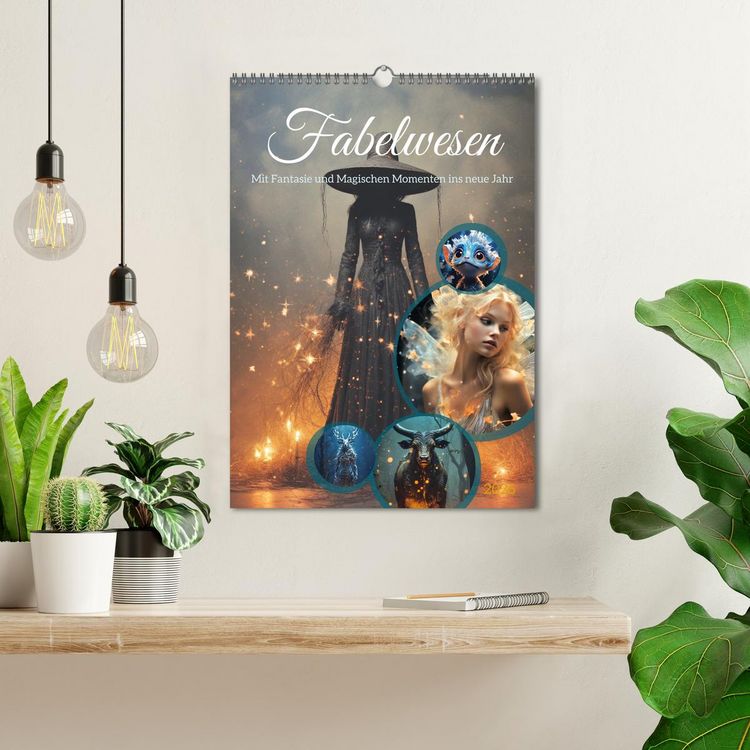 Produktbild: Fabelwesen (Wandkalender 2026 DIN A3 hoch), CALVENDO Monatskalender