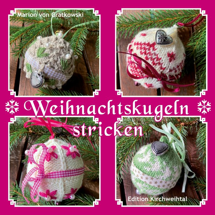 Produktbild: Weihnachtskugeln stricken