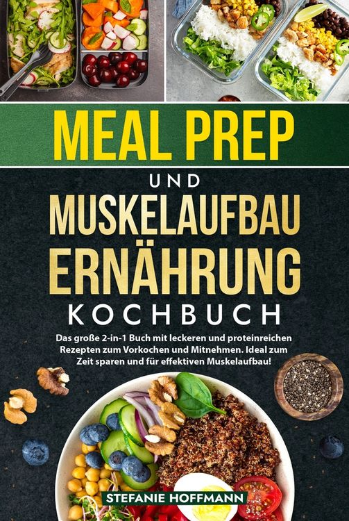 Produktbild: Meal Prep und Muskelaufbau Ern&auml;hrung Kochbuch