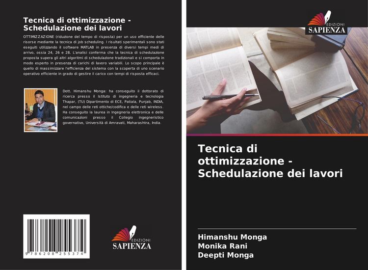 Produktbild: Tecnica di ottimizzazione - Schedulazione dei lavori