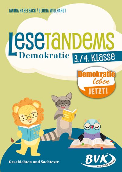 Produktbild: Lesetandems Demokratie 3./4. Klasse