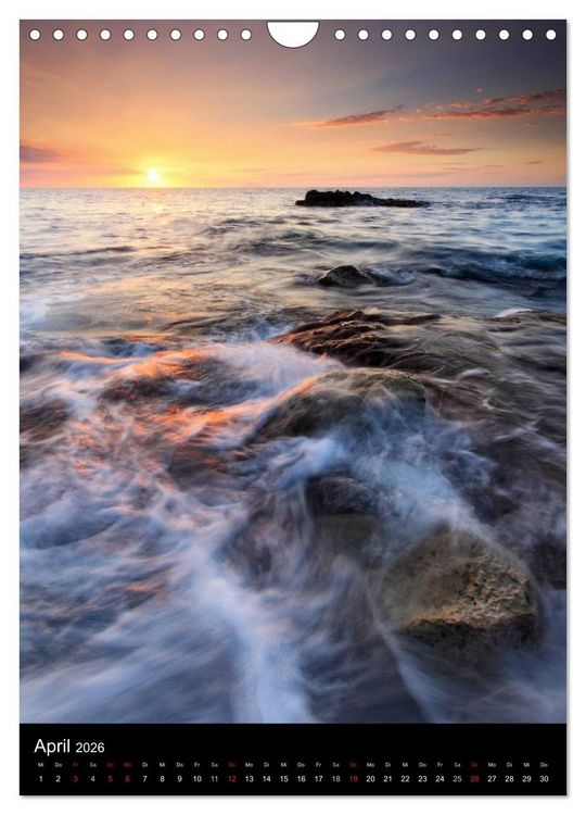 Produktbild: LANDSCHAFT AM WASSER (Wandkalender 2026 DIN A4 hoch), CALVENDO Monatskalender