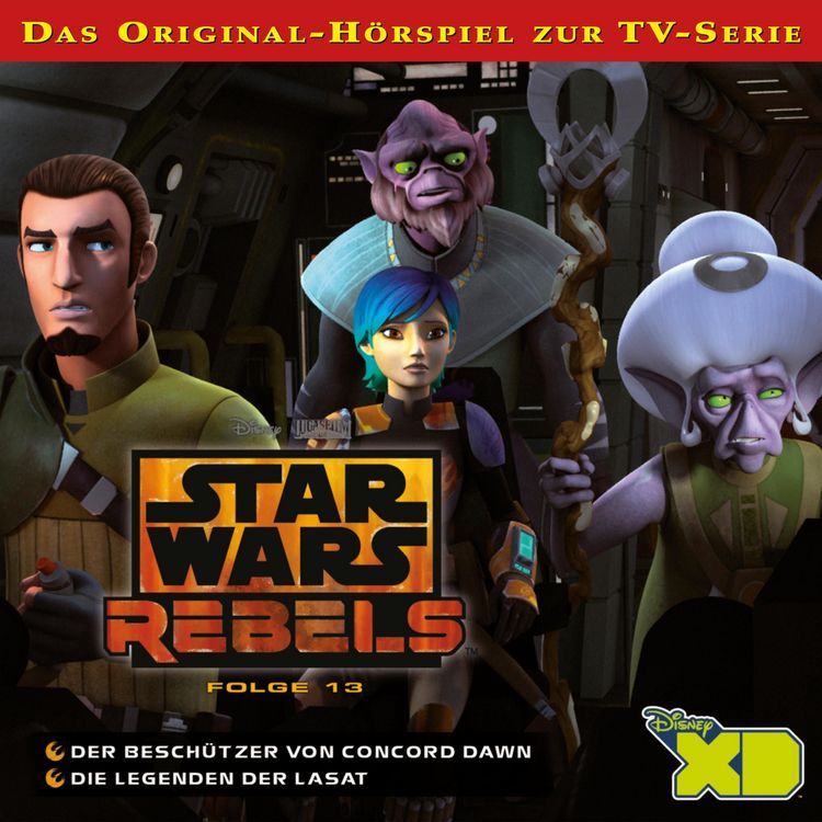 Produktbild: 13: Der Besch&uuml;tzer von Concord Dawn / Die Legenden der Lasat (Das Original-H&ouml;rspiel zur Star Wars-TV-Serie)
